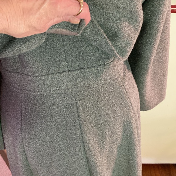 Authentictic 40s wool wrap coat withh pockets. - Picture 5 of 7